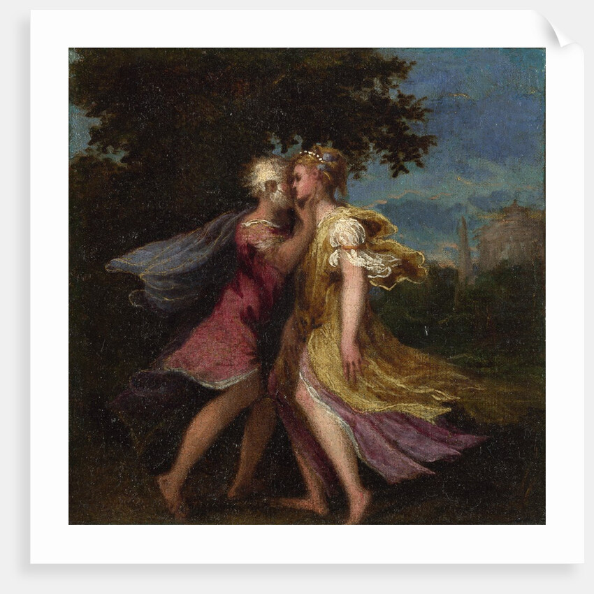 Jupiter seducing Callisto, c. 1550 by Andrea Schiavone