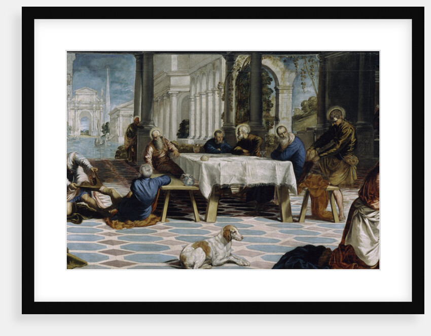 Christ washing the Feet of the Disciples, 1548 by Jacopo Tintoretto