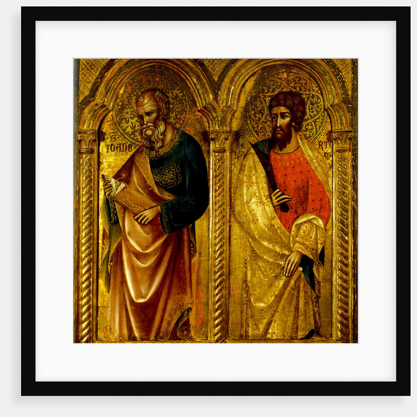 Apostles Saint James and Saint Bartholomew, ca 1345 by Paolo Veneziano