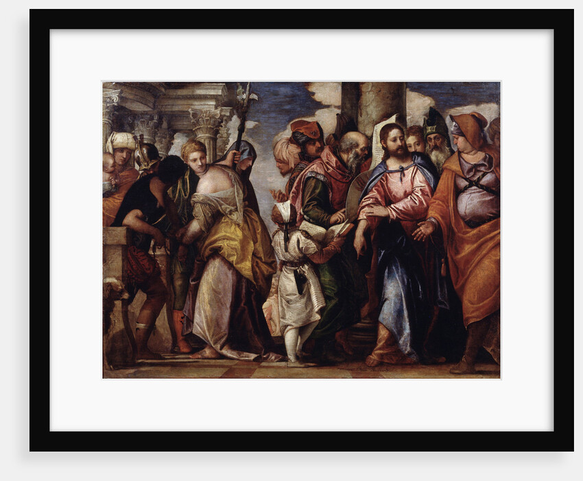 Christ and the Woman Taken in Adultery by Paolo Veronese