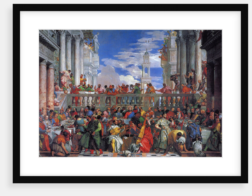 The Wedding Feast at Cana, 1563 by Paolo Veronese