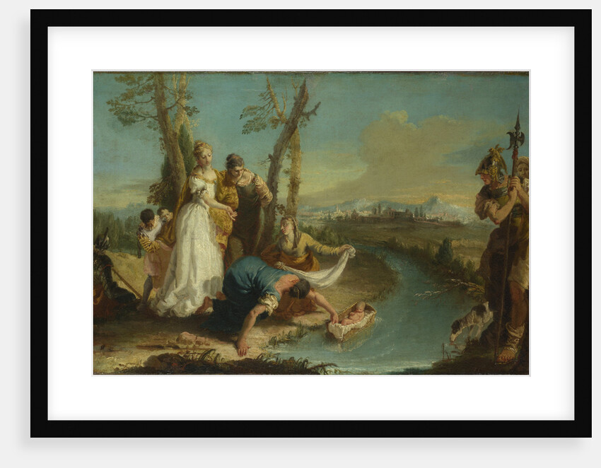 The Finding of Moses, after 1740 by Francesco Zugno