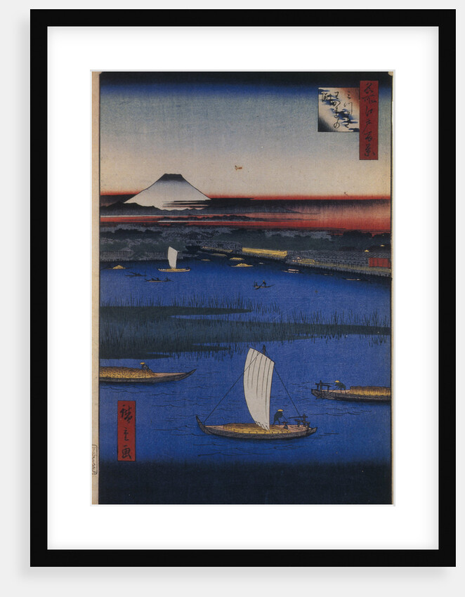 Mitsumata Wakarenofuchi by Utagawa Hiroshige