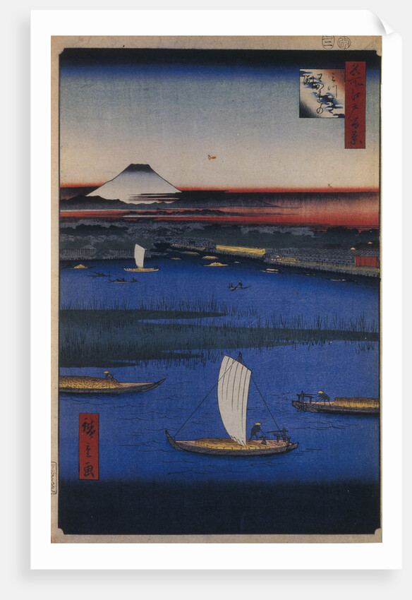 Mitsumata Wakarenofuchi by Utagawa Hiroshige