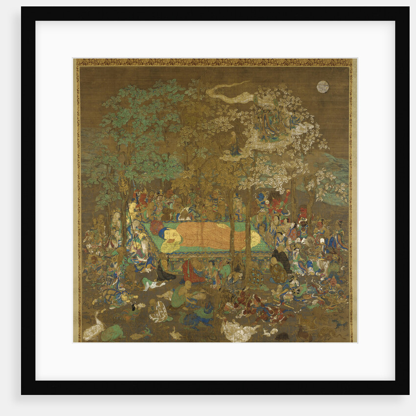 Nirvana of the Buddha, Early 14th century by Anonymous