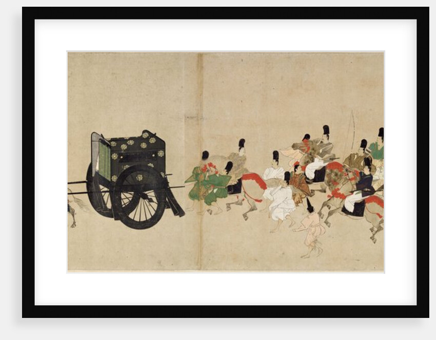 Illustrated Tale of the Heiji Civil War (The Imperial Visit to Rokuhara) 5 scroll, 13th century by Anonymous