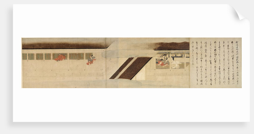 Illustrated Tale of the Heiji Civil War (The Imperial Visit to Rokuhara) 7 scroll, 13th century by Anonymous