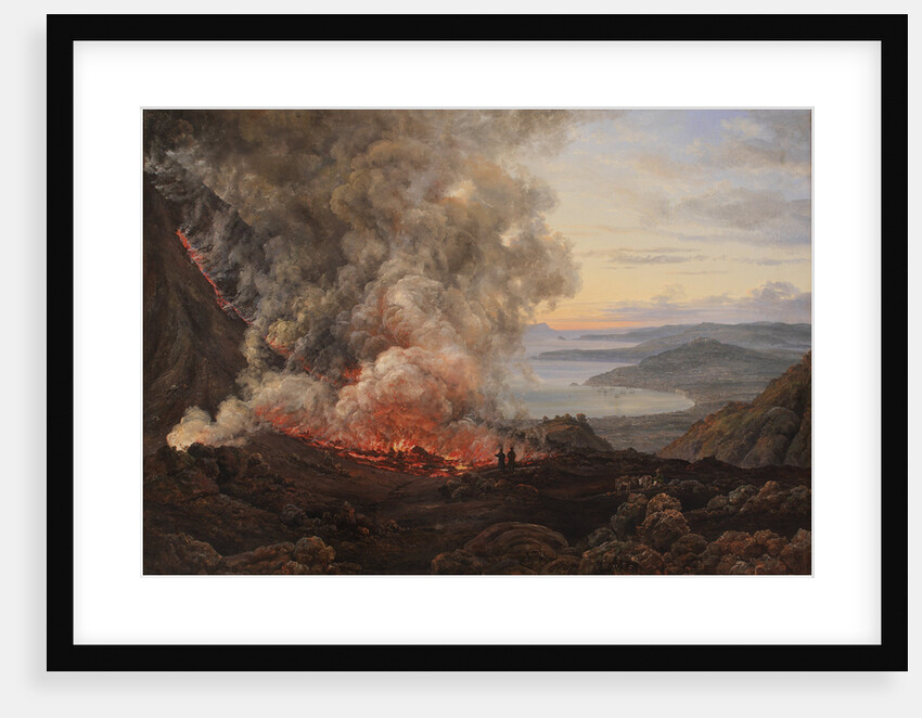 Eruption of the Volcano Vesuvius, 1821 by Johan Christian Clausen Dahl