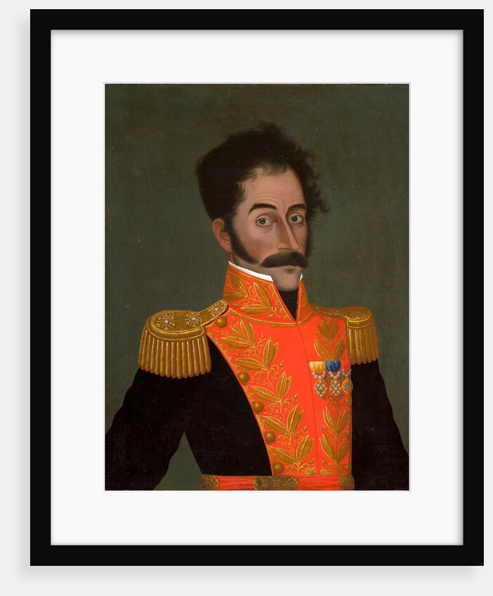 Portrait of Simón Bolívar, c. 1823 by José Gil de Castro