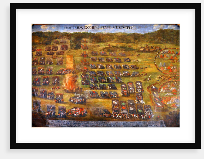 The Battle of Klushino, before 1620 by Szymon Boguszowicz