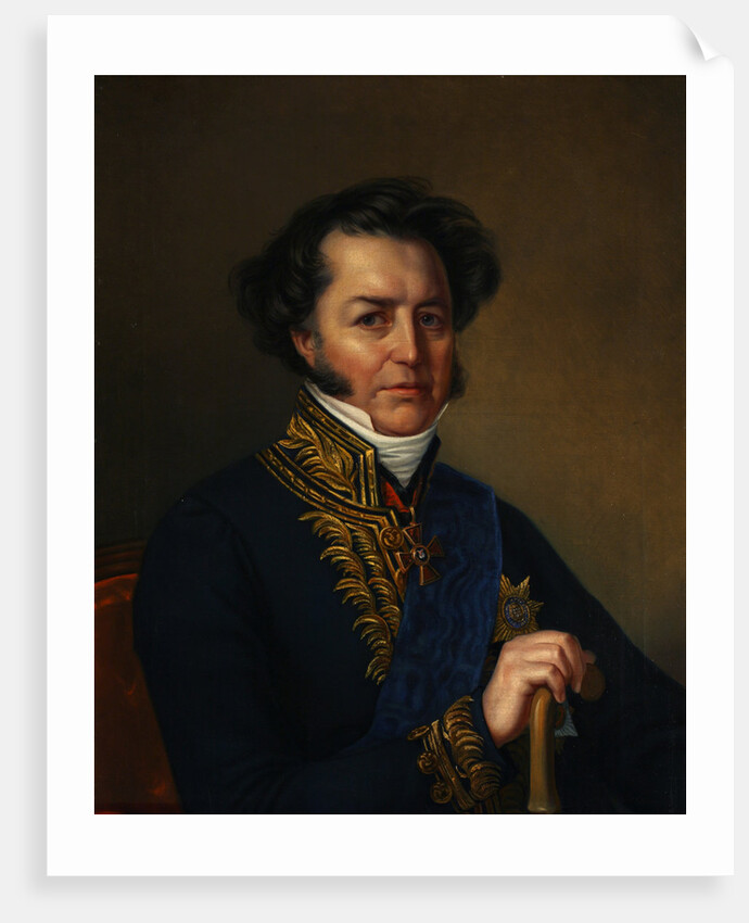 Portrait of Avraam Norov, 1857 by Jan Ksawery Kaniewski