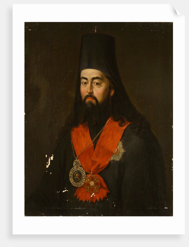 Portrait of Archbishop Pavel (Ponomarev) of Rostov and Yaroslavl, 1836 by Jan Ksawery Kaniewski
