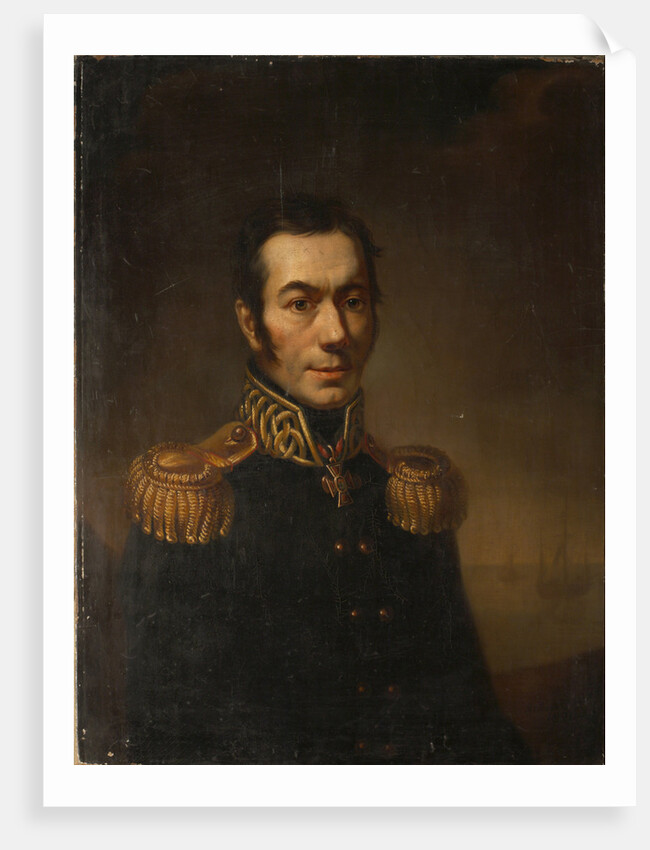 Portrait of the writer Platon Yakovlevich Gamaleya, 1821 by Jacob Zalessky