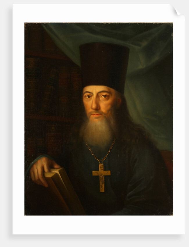 Portrait of the writer Ioann Ioannovich Krasovsky, 1819 by Jacob Zalessky