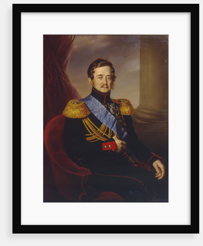 Portrait of Ivan Fyodorovich Paskevich, Count of Erivan, Viceroy of the Kingdom of Poland, 1845 by Jan Ksawery Kaniewski