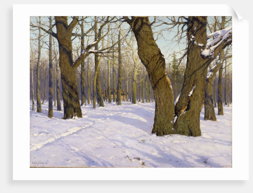 Early Spring, 1910 by Konstantin Yakovlevich Kryzhitsky