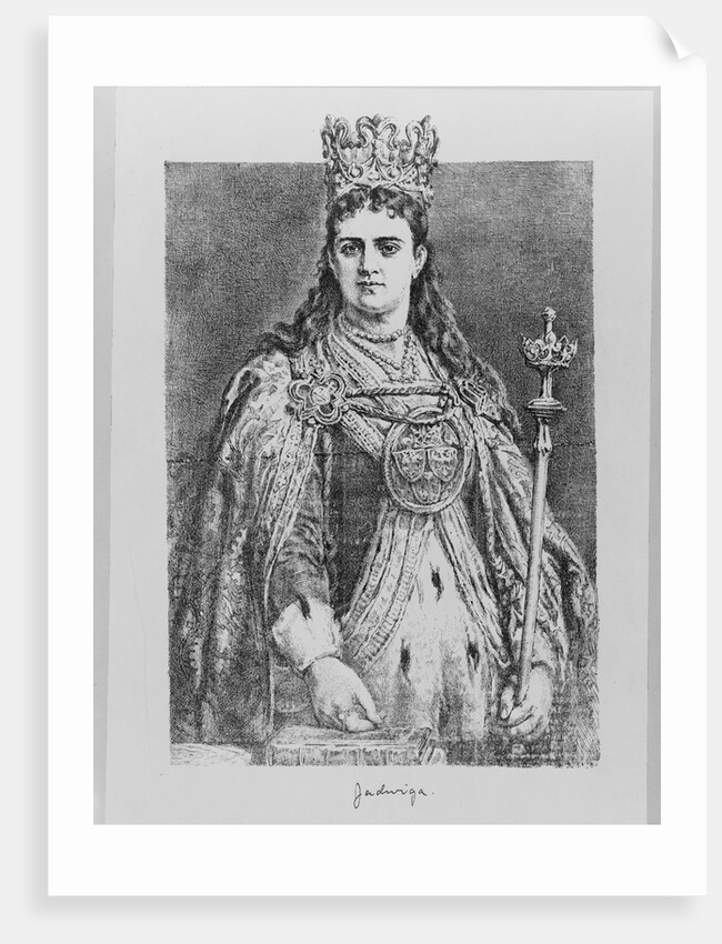 Queen Jadwiga of Poland, 19th century by Jan Alojzy Matejko