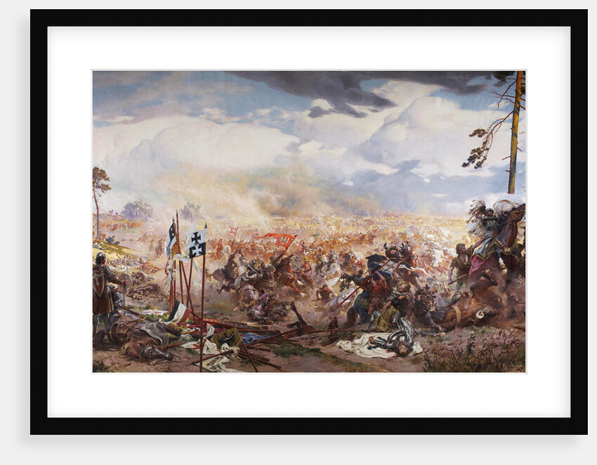 The Battle of Grunwald, 1910 by Tadeusz Popiel