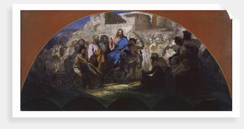 try of Christ into Jerusalem, 1876 by Henryk Siemiradzki