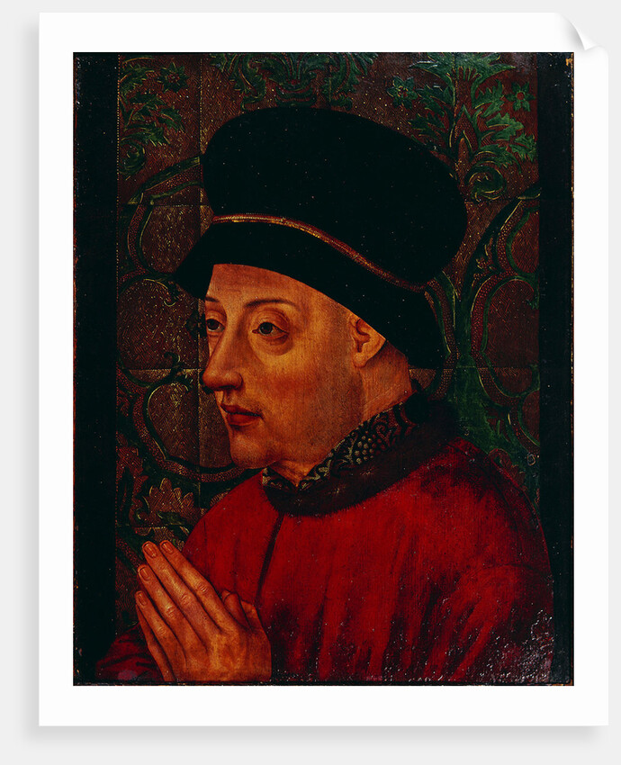 Portrait of King John I of Portugal, Early 15th cen by Anonymous