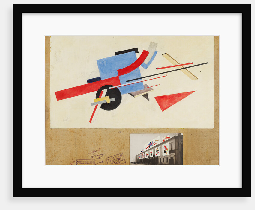 Proun. Street Decoration Design, 1921 by El Lissitzky