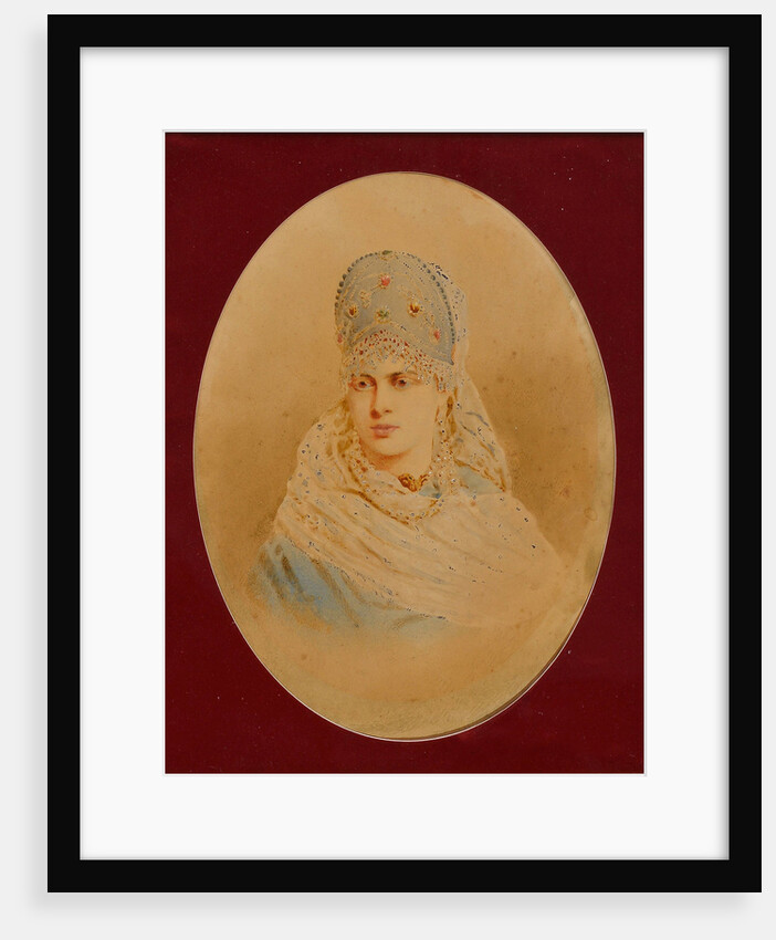 Portrait of Princess Zinaida Yusupova, 1890s by Stepan Fyodorovich Alexandrovsky