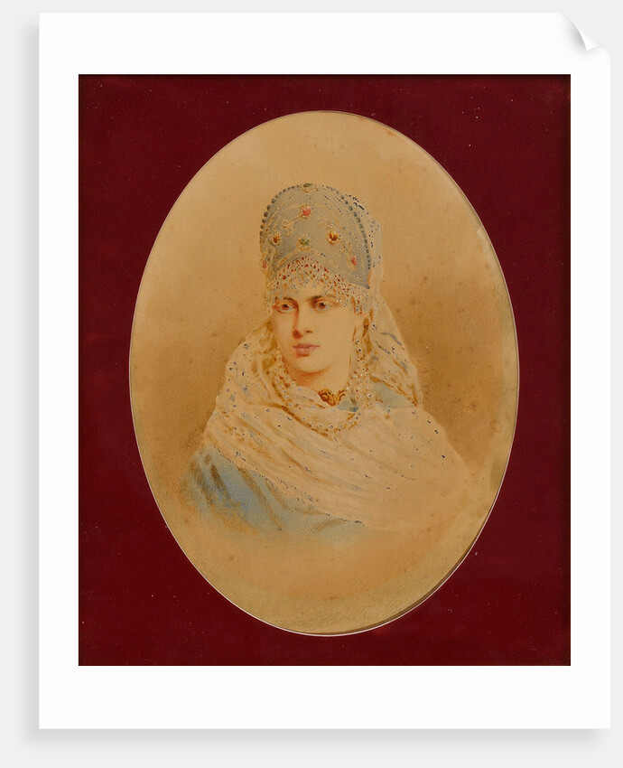 Portrait of Princess Zinaida Yusupova, 1890s by Stepan Fyodorovich Alexandrovsky