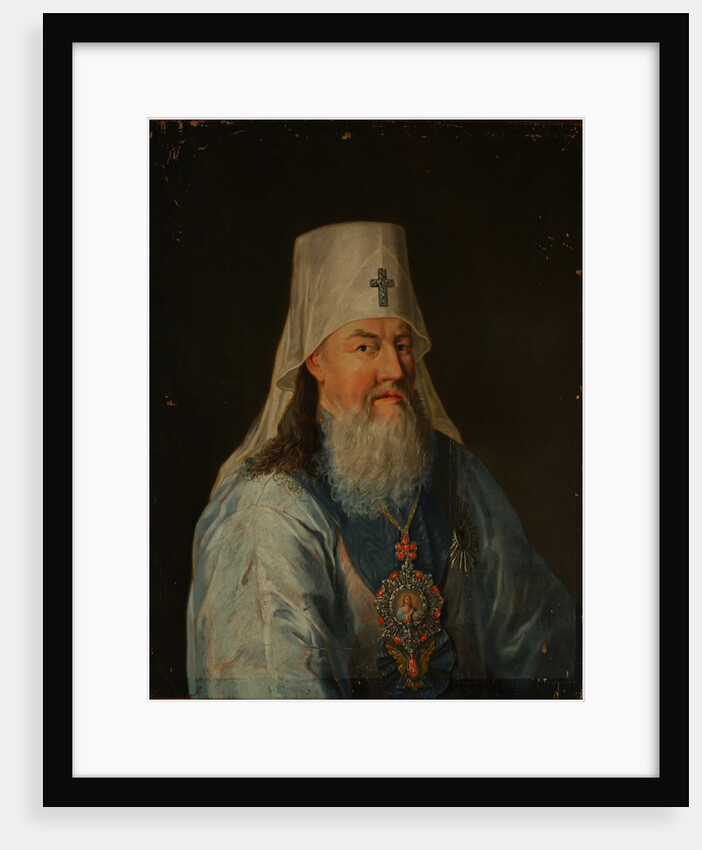 Metropolitan Gavriil (Petrov) of Novgorod and St. Petersburg, 1800 by P.A. Alkin
