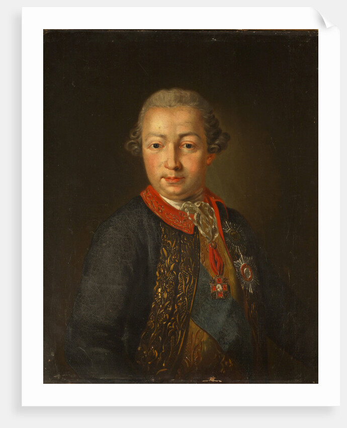Portrait of the Count Ivan Ivanovich Shuvalov, 1810 by P.A. Alkin