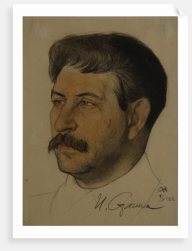 Portrait of Joseph Stalin, 1922 by Nikolai Andreevich Andreev