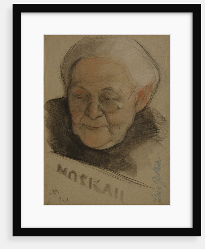 Portrait of Clara Zetkin, 1921 by Nikolai Andreevich Andreev
