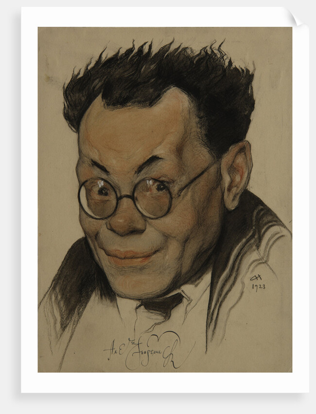 Portrait of the author Alexei M. Remizov, 1923 by Nikolai Andreevich Andreev