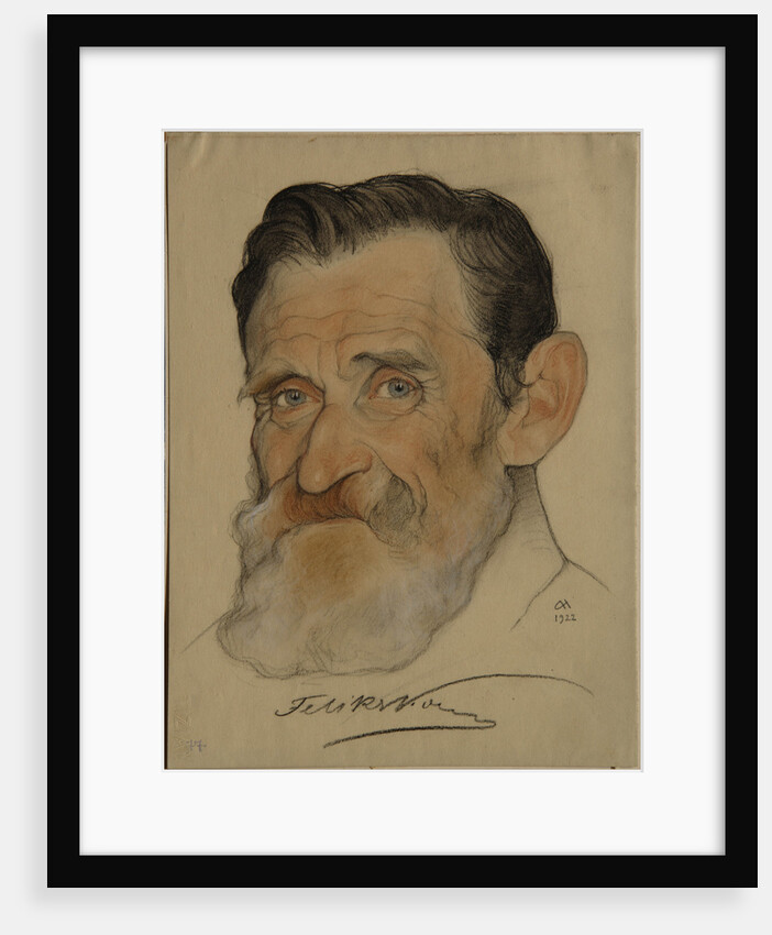 Portrait of Feliks Yakovlevich Kon, 1922 by Nikolai Andreevich Andreev