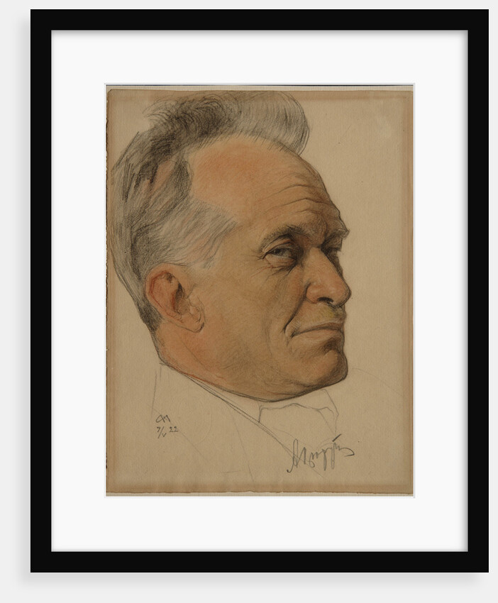 Portrait of Alexander Dmitrievich Tsiurupa, 1922 by Nikolai Andreevich Andreev