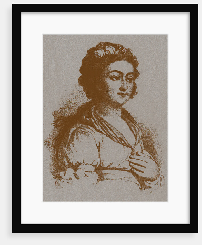 Portrait of Ekaterina Yakovlevna Derzhavina, née Bastidon After V. Borovikovsky by Anonymous