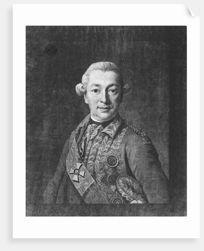 Portrait of Count Ivan Petrovich Saltykov (1730?1805), Mid of the 18th cen by Anonymous