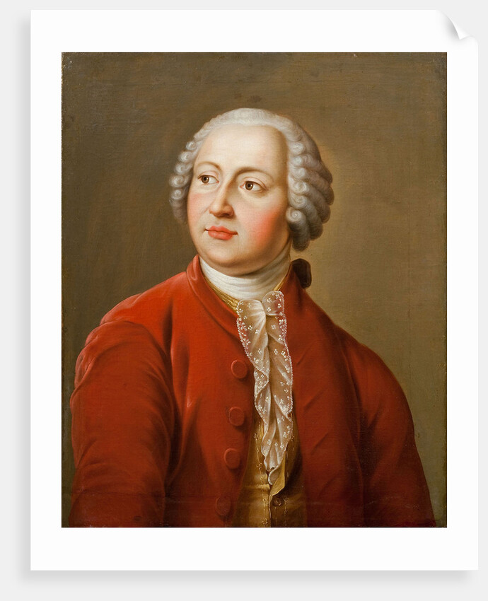 Portrait of the scholar Mikhail V. Lomonosov, Early 19th cen by Anonymous