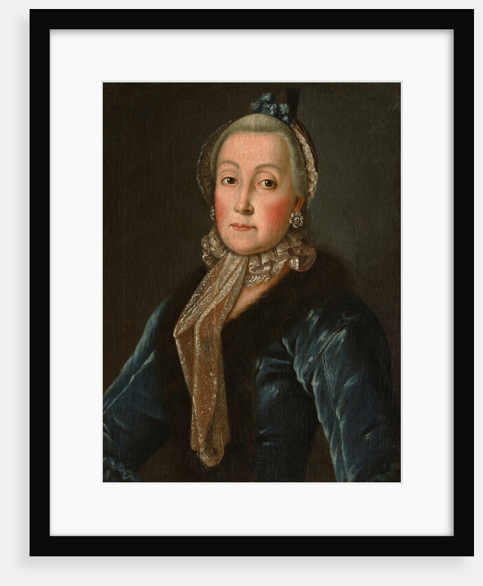 Portrait of Countess Anna Danilovna Trubetskaya, née Drutskaya-Sokolinskaya, Second Half of the 18th cen by Anonymous