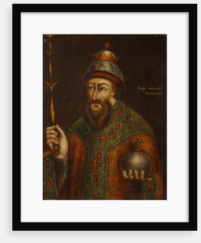 Portrait of the Tsar Michail I Fyodorovich of Russia, Early 18th cen by Anonymous