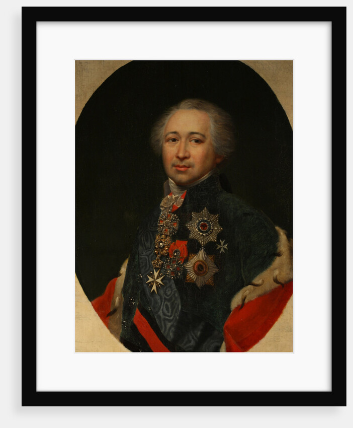 Portrait of Prince Alexander Kurakin, 1810s by Anonymous