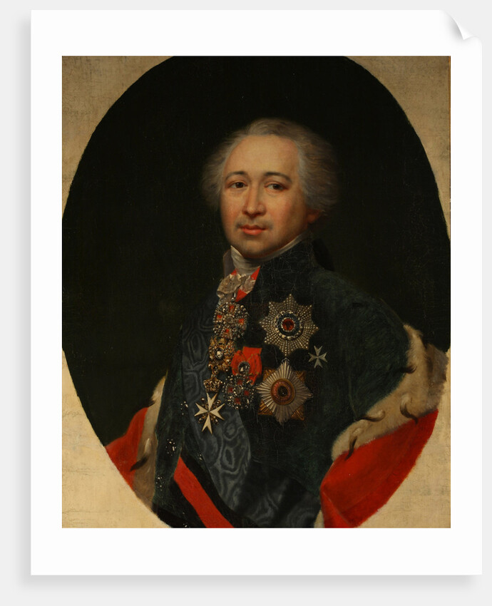 Portrait of Prince Alexander Kurakin, 1810s by Anonymous