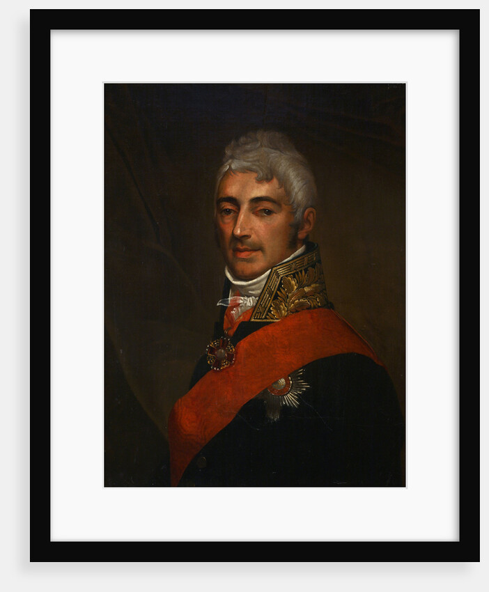 Portrait of the Poet Ivan Ivanovich Dmitriev, 1810s by Anonymous