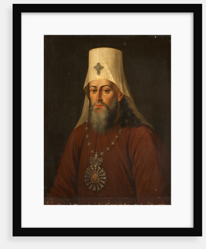 Portrait of Samuil (Myslavsky), Metropolitan of Kiev and Galicia, 1812 by Anonymous