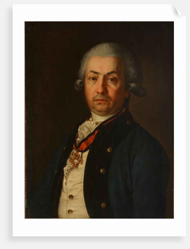 Portrait of Fyodor Jankovic de Mirievo, 1800s by Anonymous