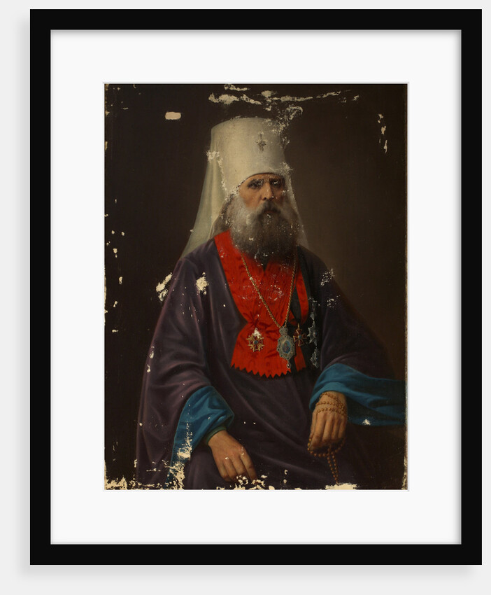 Portrait of Archbishop Iriney (Klementyevsky) of Pskov, Early 1800s by Anonymous