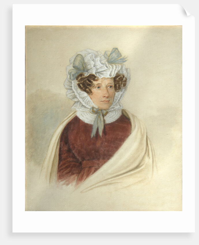 Portrait of Yelizaveta Markovna Poltoratskaya, 1820s by Anonymous