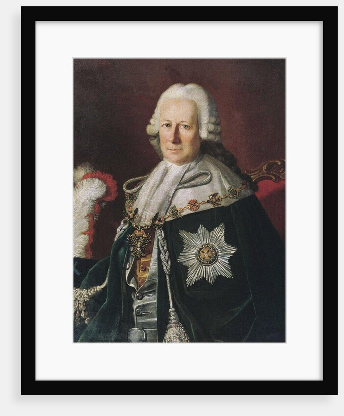 Portrait of the Admiral Semyon Ivanovich Mordvinov (After Carl Ludwig Christineck)), 1771 by Anonymous
