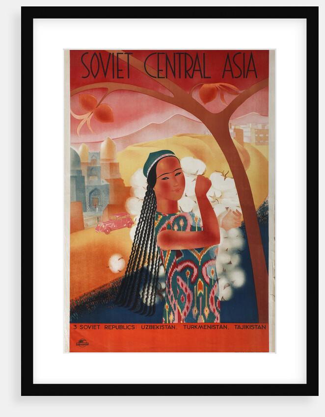Soviet Central Asia (Poster of the Intourist company), 1934 by Anonymous