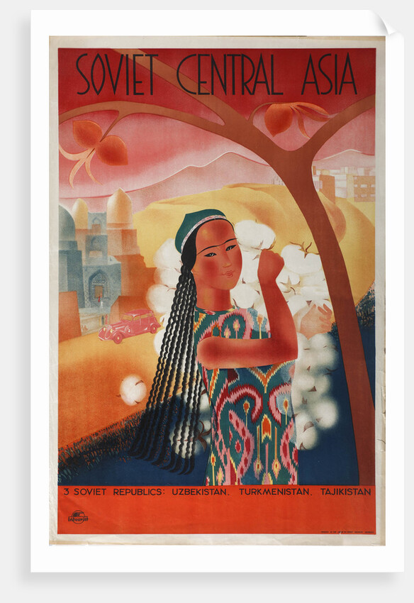 Soviet Central Asia (Poster of the Intourist company), 1934 by Anonymous