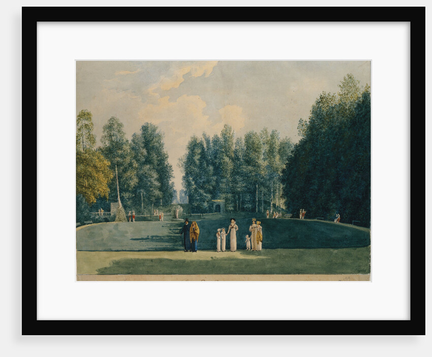 In the Park. Olgovo, 1813 by Apraksina